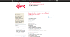 Desktop Screenshot of anetastyl.blog.iwoman.pl